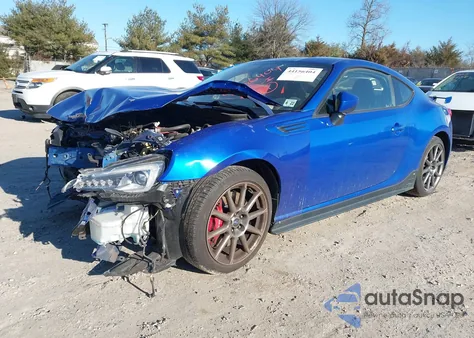 2017 Subaru Brz Limited из США, поврежденный, VIN JF1ZCAC12H9604333
